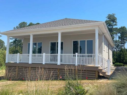 White Stone Guest Home New Construction