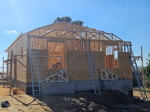 White Stone Guest Home New Construction