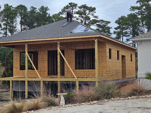 White Stone Guest Home New Construction