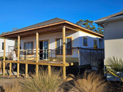 White Stone Guest Home New Construction