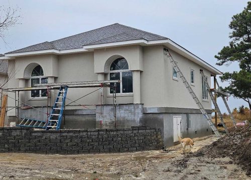 White Stone Guest Home New Construction