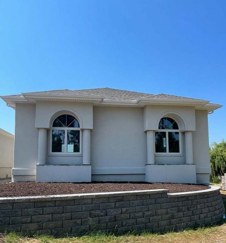 White Stone Guest Home New Construction