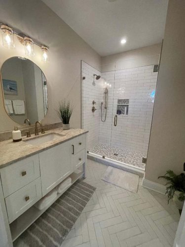 White Stone Guest Home New Construction